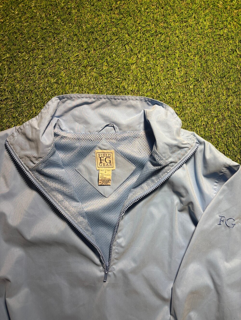 2000s light blue golf jacket
